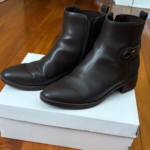 Calvin Klein Women’s Brown Ankle Boots